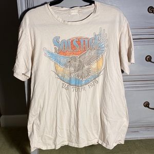 Cream graphic T-shirt